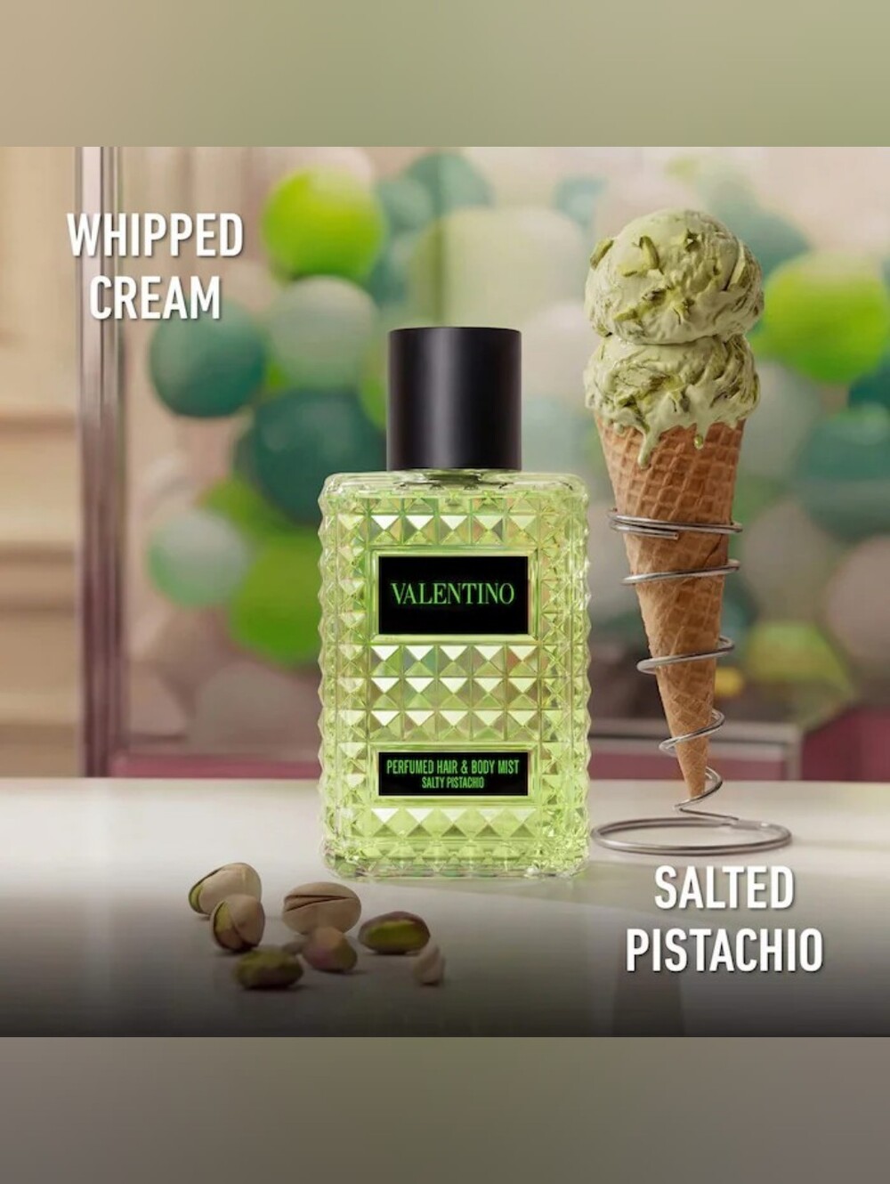 FIRM PRICE✨️Valentino Salty Pistachio Hair & Body Mist✨️